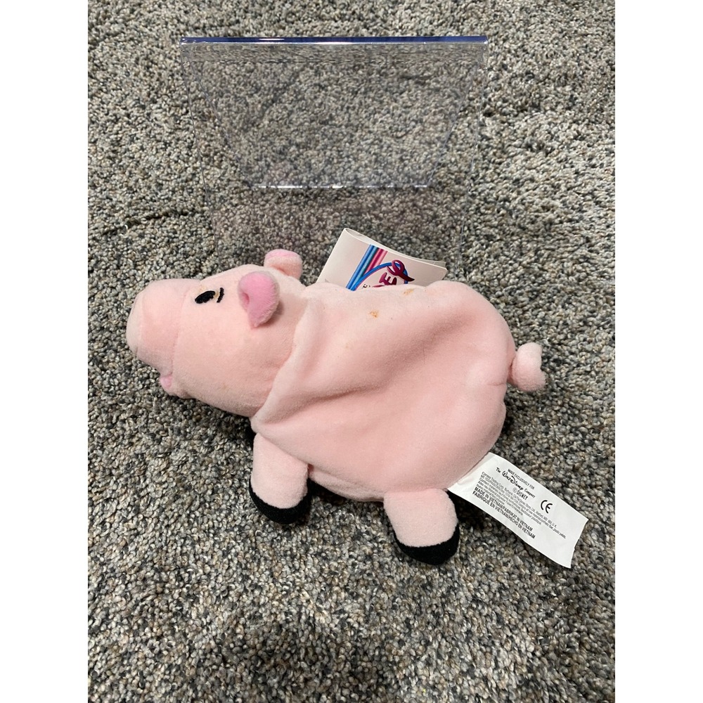 Disney Store Toy Story Hamm Pig Mini Bean Bag Plush New With Tags Pink